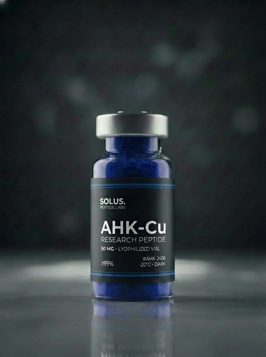 AHK-Cu research peptide — buy in Canada from Solus Peptide Labs